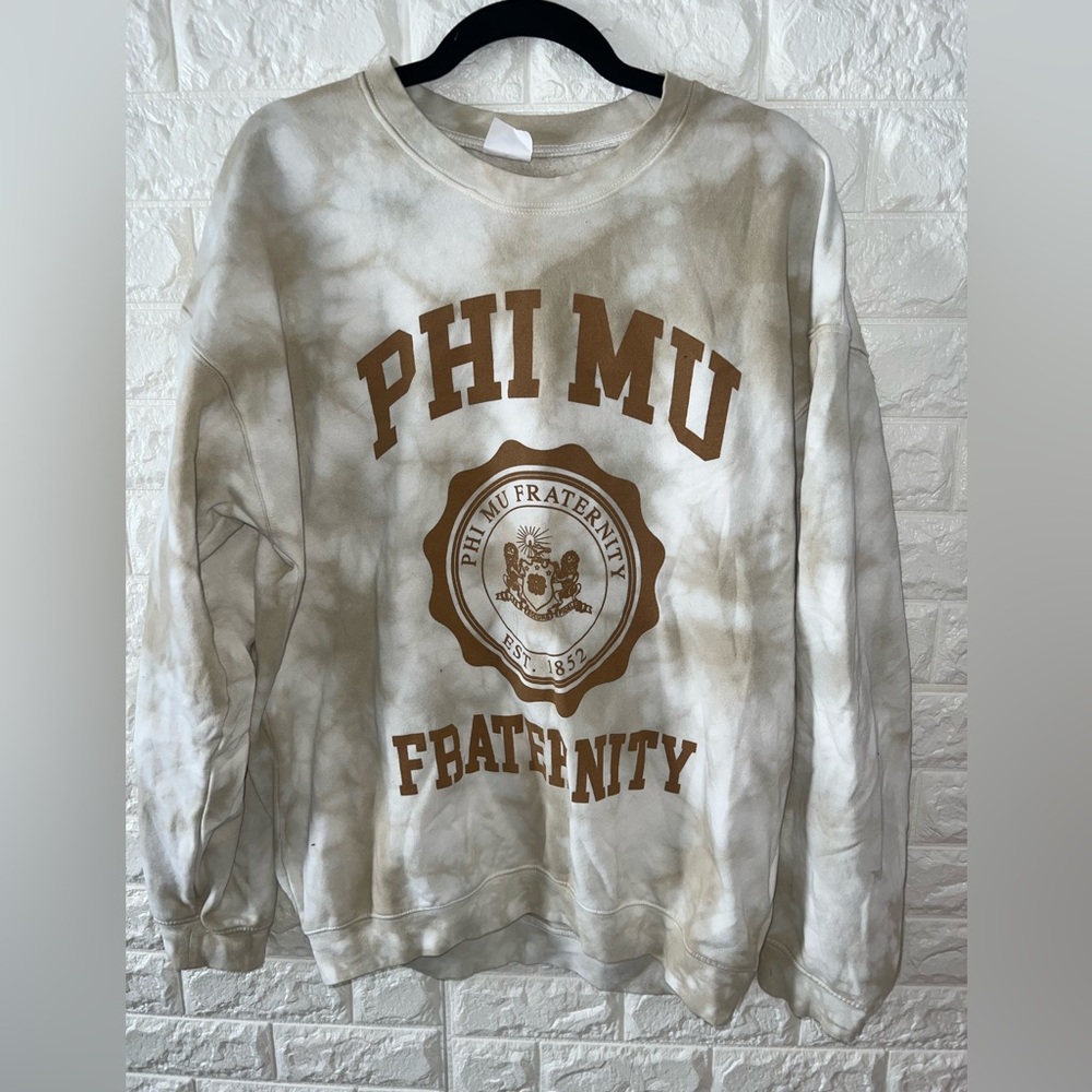 Phi Mu Sorority/Fraternity crew neck